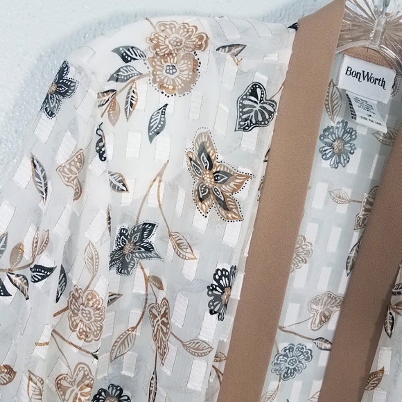 Bonworth Semi Sheer Open Cardigan Wrap - Picture 3 of 8